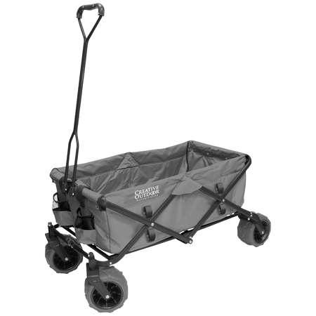 Cod Usa All-Terrain Folding Wagon, Gray 900210